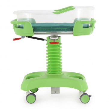 Кровать неонатальная Мед-Мос F-48 (MM-2012Р-01) 3 функции (с матрасом), цвет зеленый - 2