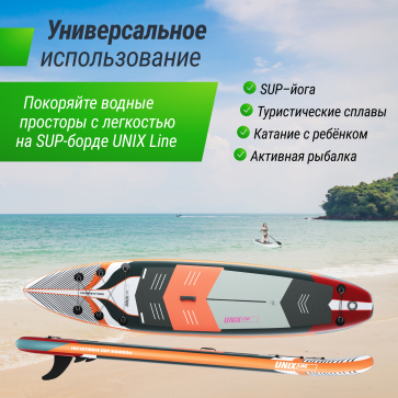 SUP-борд UNIX Line Summertime (360 см) - 8